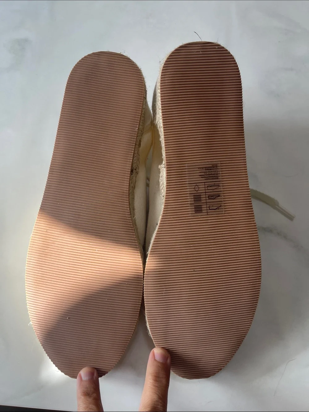 Canvas Espadrille Sneaker - Cream Women's Shoes